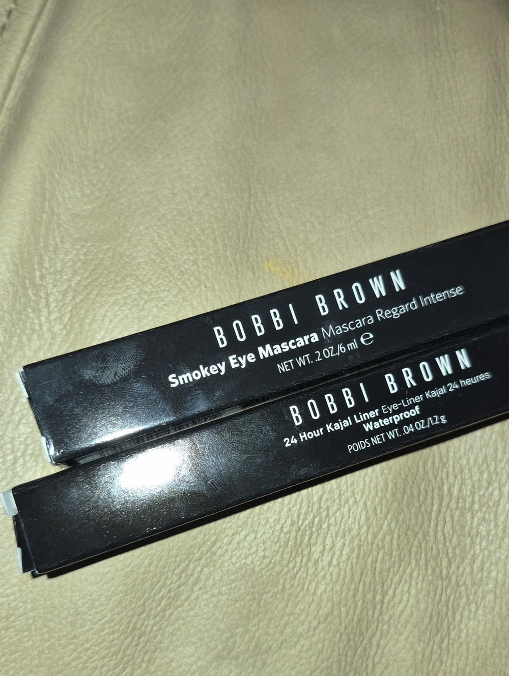 Bobbi Brown Smokey Eye Mascara & 24 Hour Kajal Liner - Black Nwt